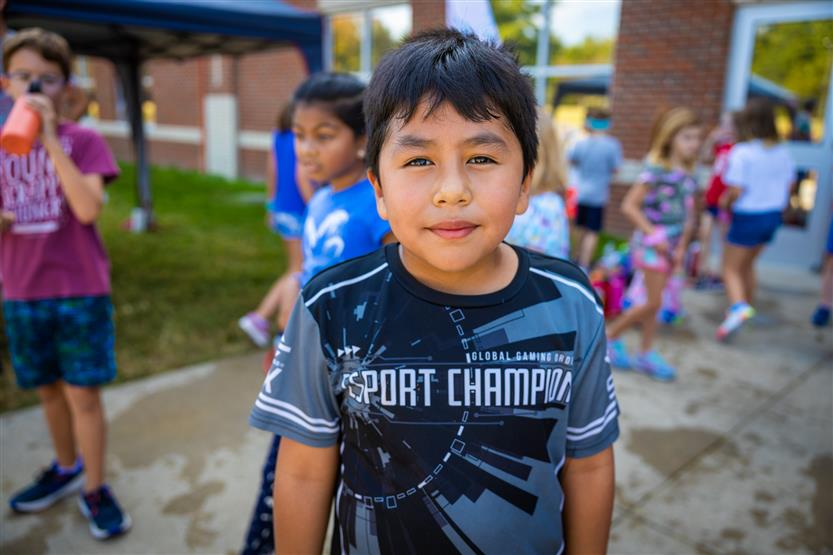 Students enjoy the Nolensville Elementary Fun Run